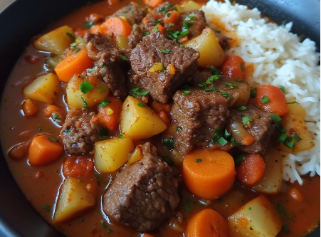 Beef Mechado (Beef Tomato Stew)