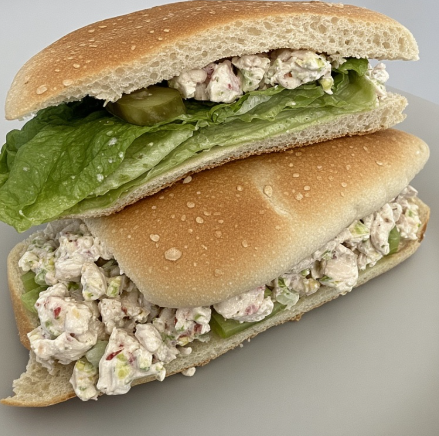 Chicken Pandesal Sandwich (Quick Chicken Salad Sandwich)