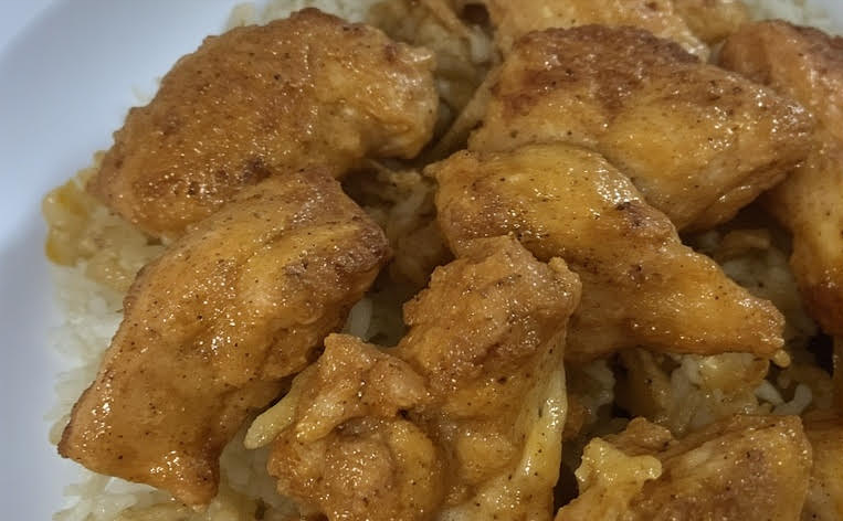 Chicksilog (Chicken with Garlic Rice and Egg)