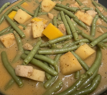 Ginataang Sitaw at Kalabasa
