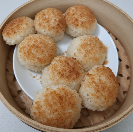 Puto (Steamed Rice Cakes)